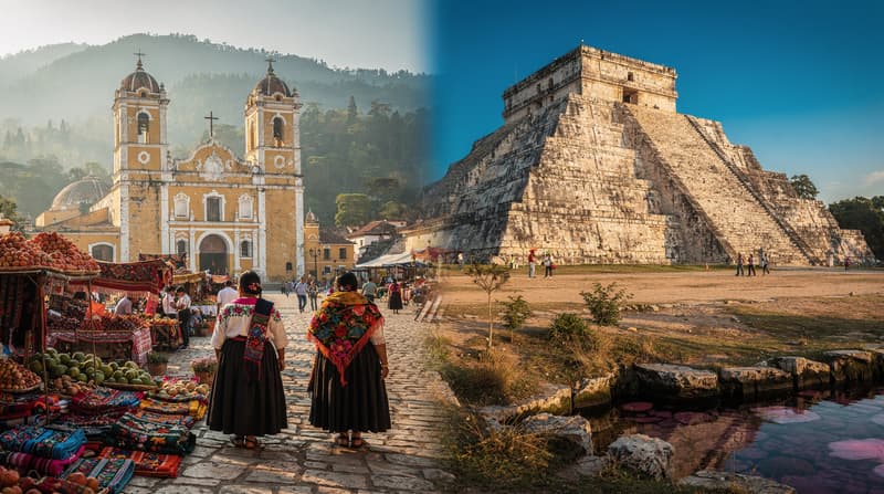 Chiapas o Yucatán: qué región encaja con tu viaje a México